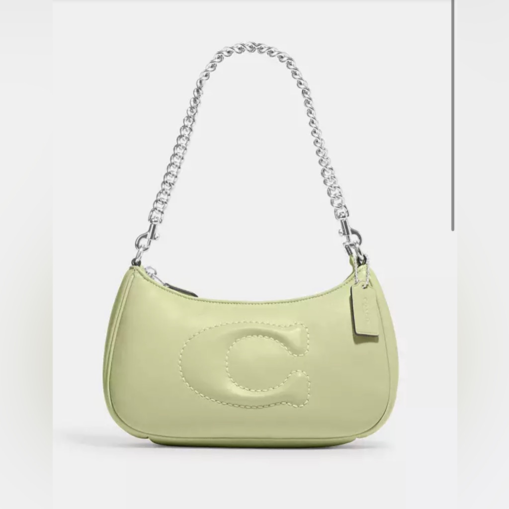 New Never Worn Coach Teri Shoulder Bag With Signature Quilting